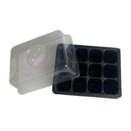 Bulk Nursery Seed Trays with Holes and Dome