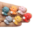 Cute Little Dinosaur Resin Flatback Cabochons Accessori per capelli Abbigliamento Scarpe Resina planare Decorazione domestica fai da te