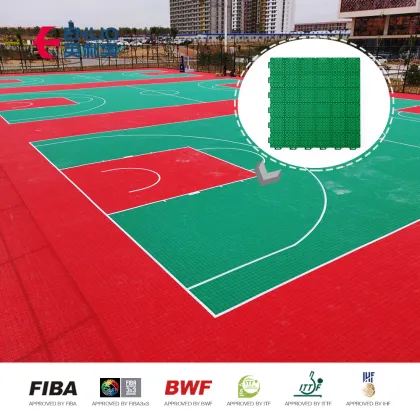Superior quality customize outdoor basketball court