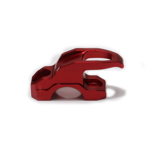 Motorcycle aluminum alloy handlebar mirror base hook