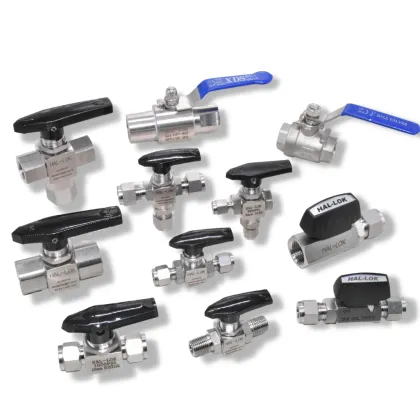 Alloy C276 Instrument Ball Valve - Swagelok Type Three Way Valve