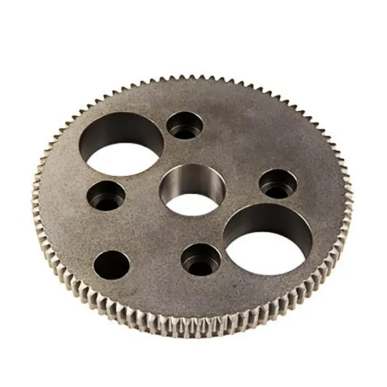 Custom precision aluminum steering RC racing car spur gear