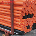 DIA15-600mm HDPE-500 Varilla Naranja para fabricación