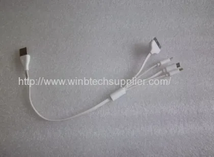 4in1 Usb Cable For Iphone Ipad Samsung Htc Apple Blackberry Etc. 