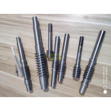 Precision thread grinding worm shaft