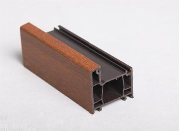 UPVC PROFILE WITH FILM LAMINATION FOR WINDOWS AND DOORS