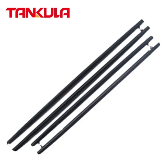 Tankula China Black Car Weathering Strip B-Type Window Seal Belt for Honda City 2009-2014