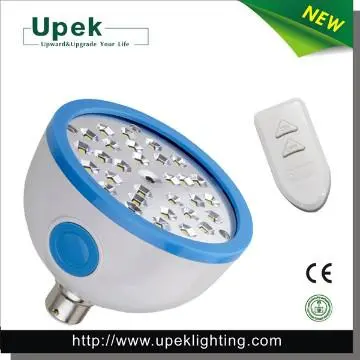 Led Battery Powered light bulb AC/DC Optional