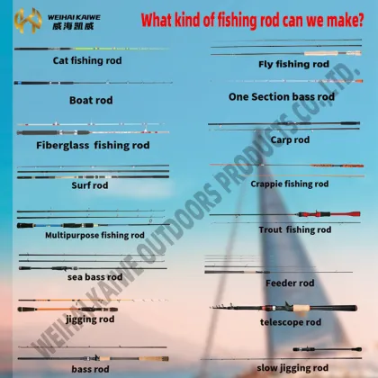 New Arrival 175cm Egi Squid Boat Fishing Rods for Sea Ocean Rafting