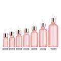 Rose Gold Dropper Glass Bottle Pink Droplet Bottles