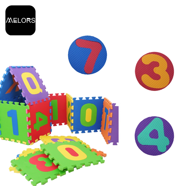 Melors EVA Alphabet&Number puzzle mat for kids playing