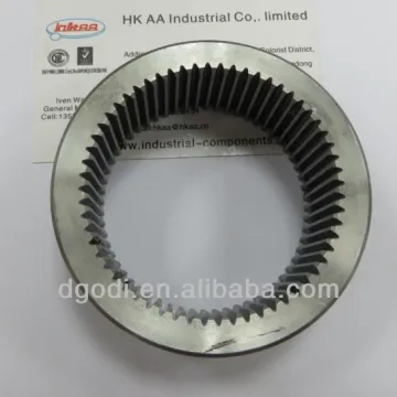 custom made steel synchronize ring gear, inner ring gear