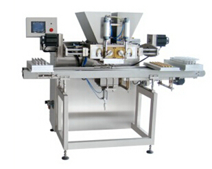 semi-automatic SUS material chocolate depositing machine