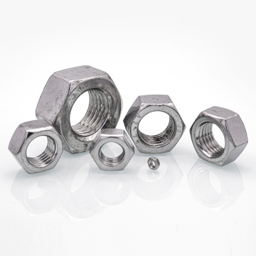 Stainless steel hex nuts M8
