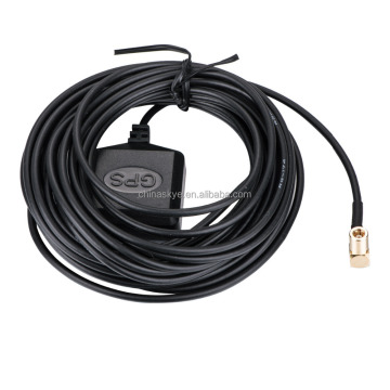 أنثى جاك RG174 3M Cable Mini GPS الهوائي النشط 1575.42 ميجا هرتز الزاوية اليمنى لـ SMB