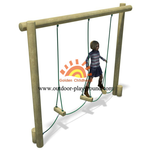 Outdoor Swing Steps Balance Playground For Kids