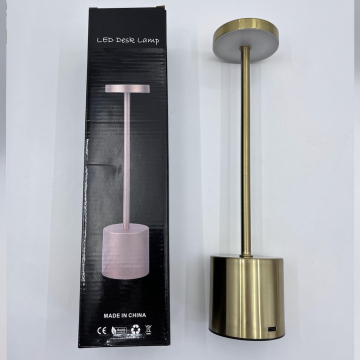 Lampada da tavolo a LED ricaricabile wireless per scrivania dell'hotel e ristorante Night Light