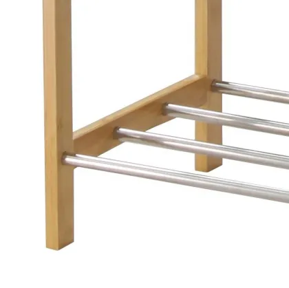 Metal Shoe Rack and Pine Shoe Rack Organizers