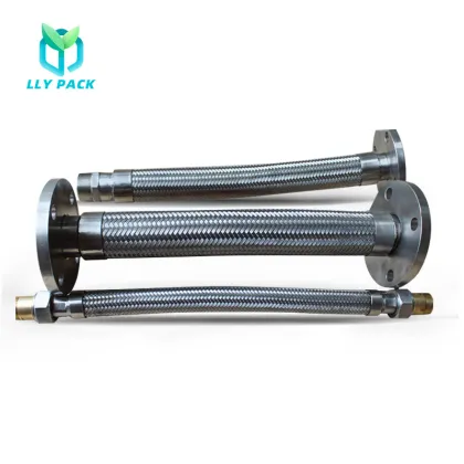 Stainless steel flexible metal braided tube