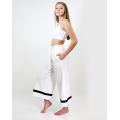 Loose Fit Bow Front Carpi Pants