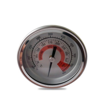 Stainless Steel Pit Smoker Grill BBQ Thermometer