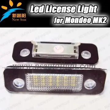 Ford Mondeo MK2 LED License Plate Lamp Ford Focus MK2 LED LicenseLight