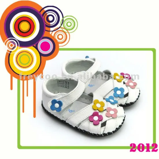 New genuine leather baby sandals PB-1071WH