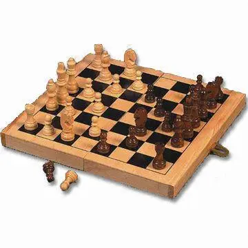 Wooden Chess Games for Exercising and Training Kids Ability and Intelligence