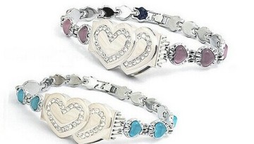 Crystal Customized Bracelet USB