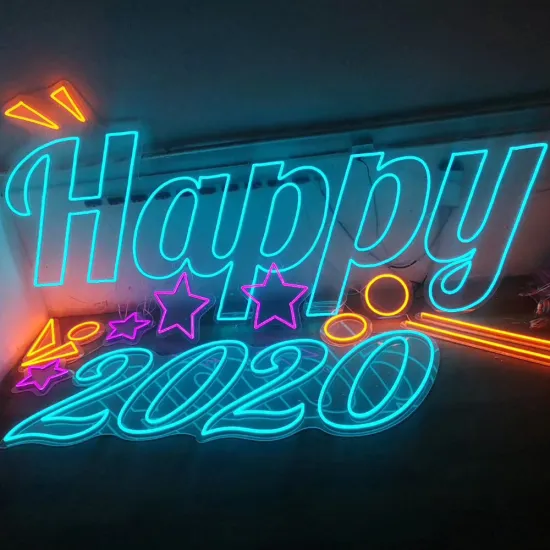 2020 NEW YEAR NEON LIGHT