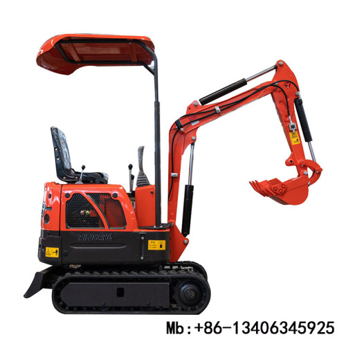 Micro excavator 0.8ton 1ton 1.2ton with bucket