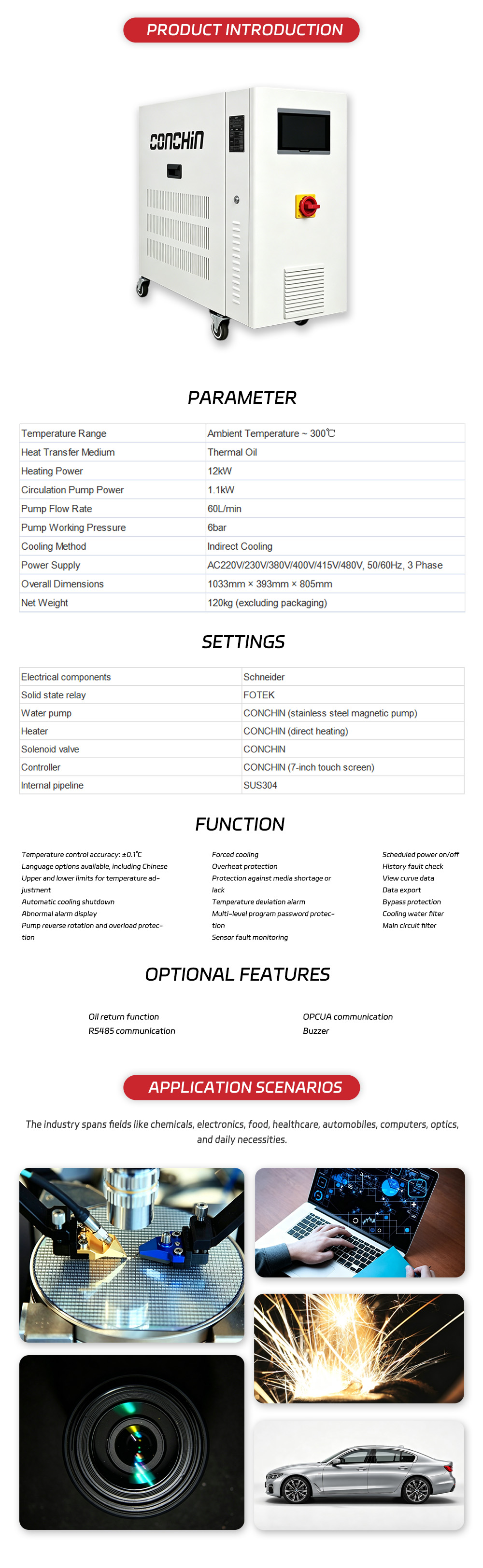 Oil Mold Temperature Controller 3-X