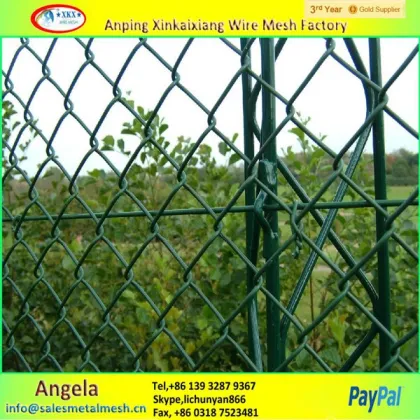 Chain link fence per sqm weight