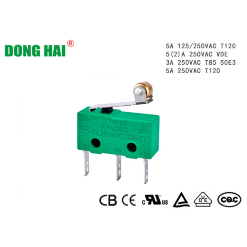 Субмініятурны тэрмінал хуткага падключэння мікрапераключальніка