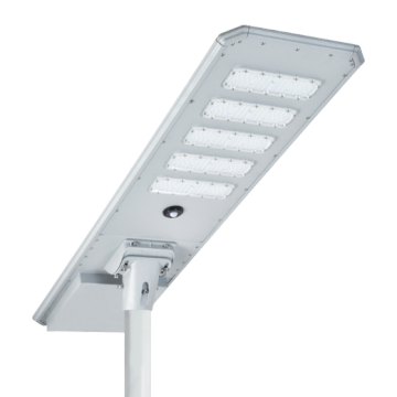 lampadaire LED à énergie solaire avec contrôle automatique de l'intensité