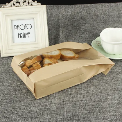 Toast bread bag with logo