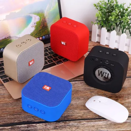 Innovative Aluminum Bluetooth Speaker Quadrate Mini Speaker by Music