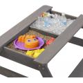 Convertible Sand Box and Picnic Table Playset