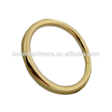Bague plaquée en métal plaqué en métal soudé à haute qualité