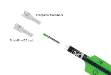 TENPOINT - EVO-X TRANSPARENT NOCKS (6-PACK)