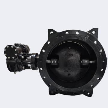 High-Quality TWS Double Eccentric Flange Butterfly Valve Gear Box DN500 PN10