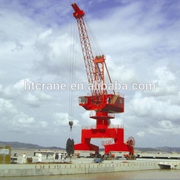 hydraulic luffing portal crane