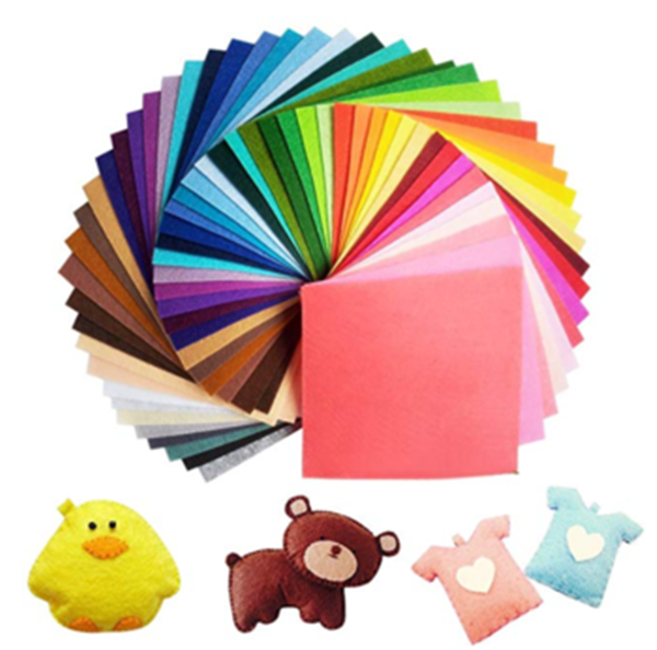 100% Non-woven Polyester Colored Felt for DIY CRAFT