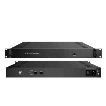 16 kanal IP QAM-modulator för digital headend DVB-C/T/S/S2