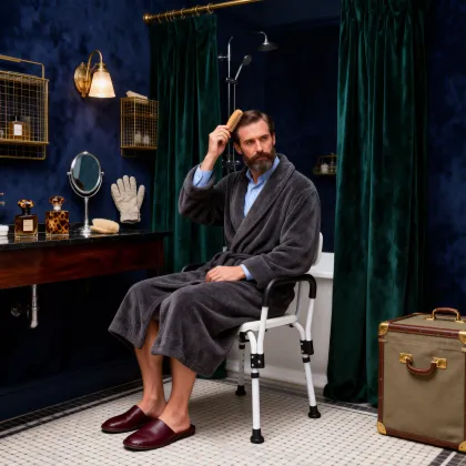 Anti-Slip Bath Chair for Safe and Comfortable Use