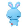 Custom Cartoon PVC Rabbit USB Flash Disk