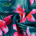 Vente bon marché tissu de rayonne à imprimé hawaïen personnalisé pour robe