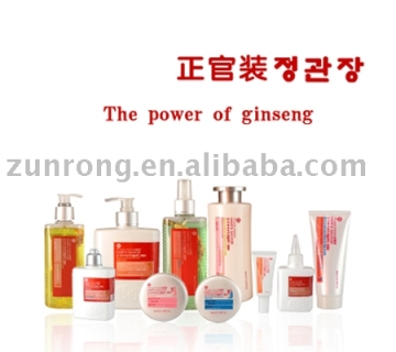 Ginseng series hair dressing products