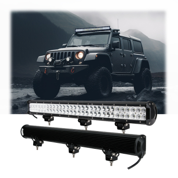 Universal Dual Row LED Light Bars E-mark Certified for 4x4 Cars, Trucks, ATVs, and SUVs