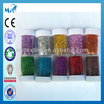 Hexagon Silver Glitter Powder